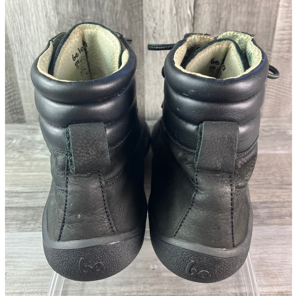 Be Lenka Ranger Black Leather Barefoot Boots EU 41 Minimalist Zero Drop - Picture 4 of 7